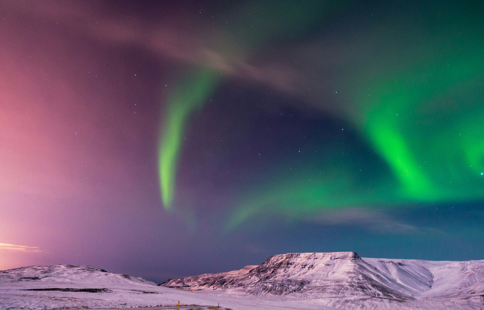 AURARA BOREAL EN ISLANDIAÇ